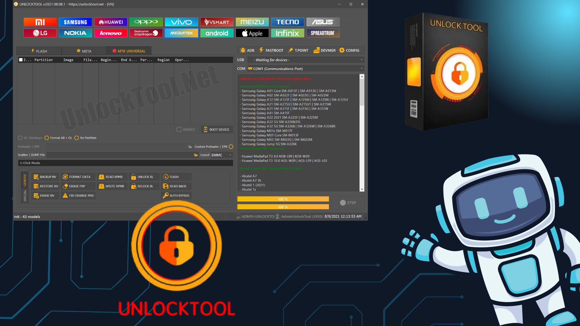 UnlockTool Aluguel (6 HORAS) [LEIA A DESCRIÇÃO]